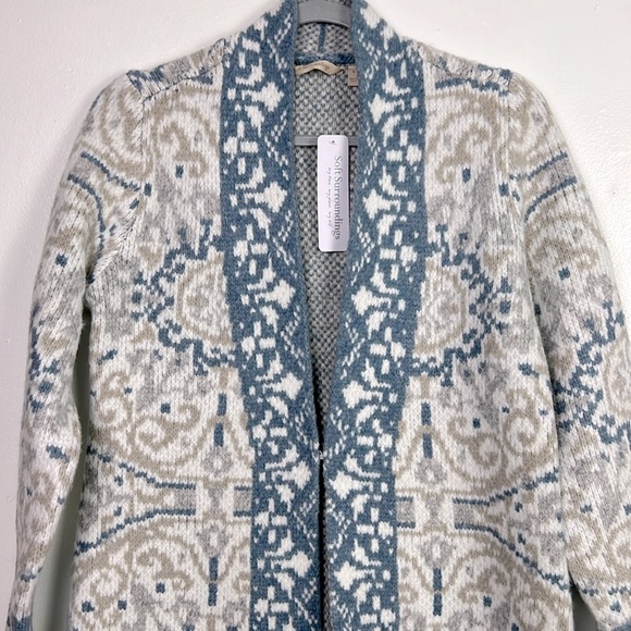 Soft Surroundings New Women’s Small Barra Cardigan Wool Blend - Picture 3 of 7